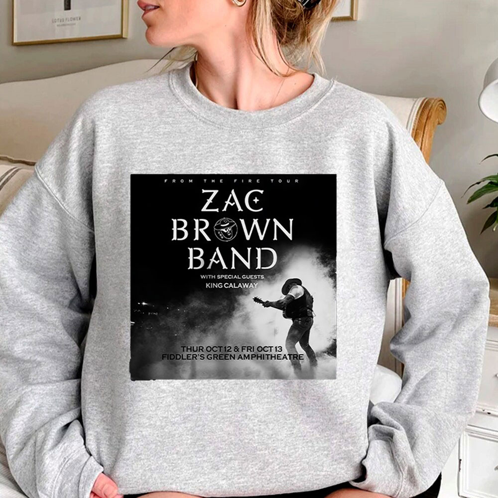 Zac Brown Band Music Tour 2023 Sweatshirt For Fan