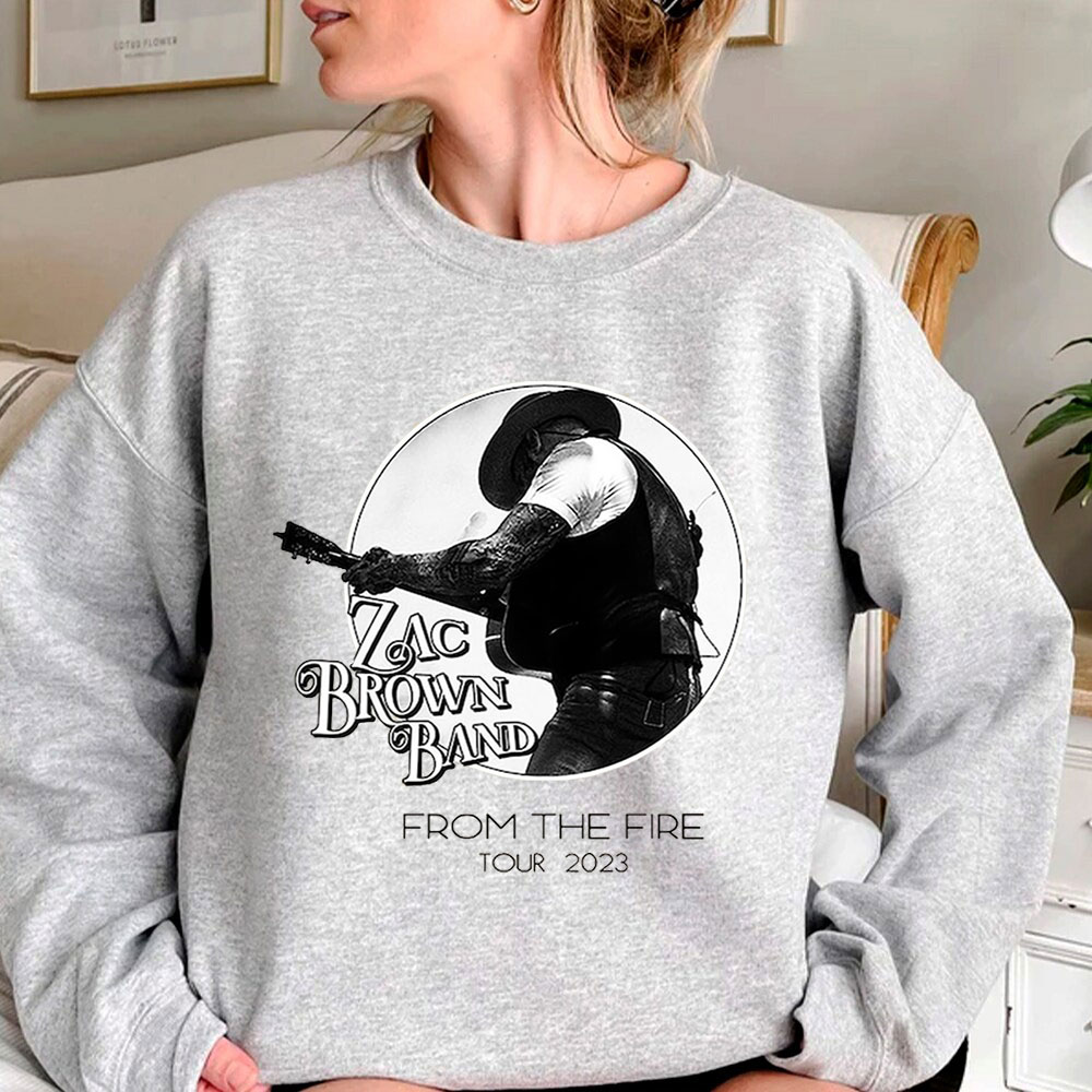 Limited From The Fire Tour 2023 Zac Brown Band Sweatshirt