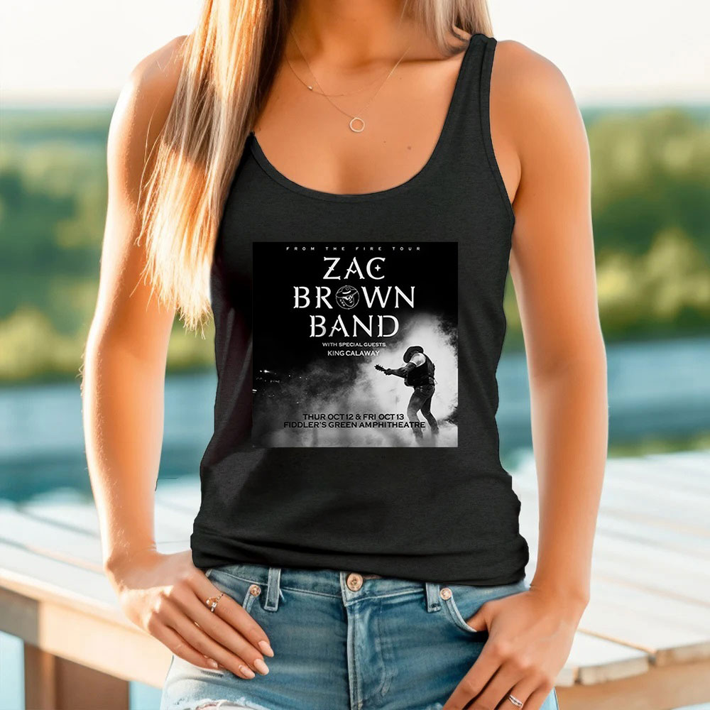 Zac Brown Band Music Tour 2023 Tank Top For Fan