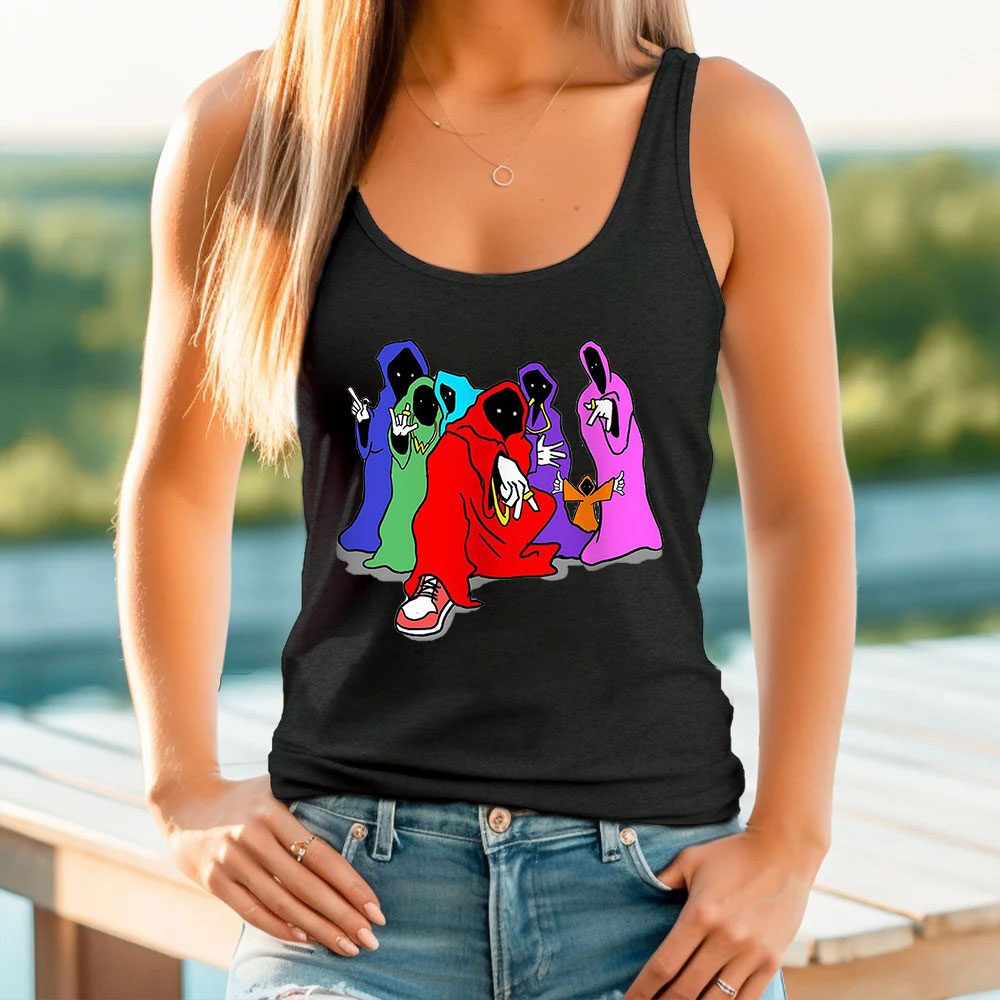 Colorful Shadow Wizard Money Gang Groovy Tank Top