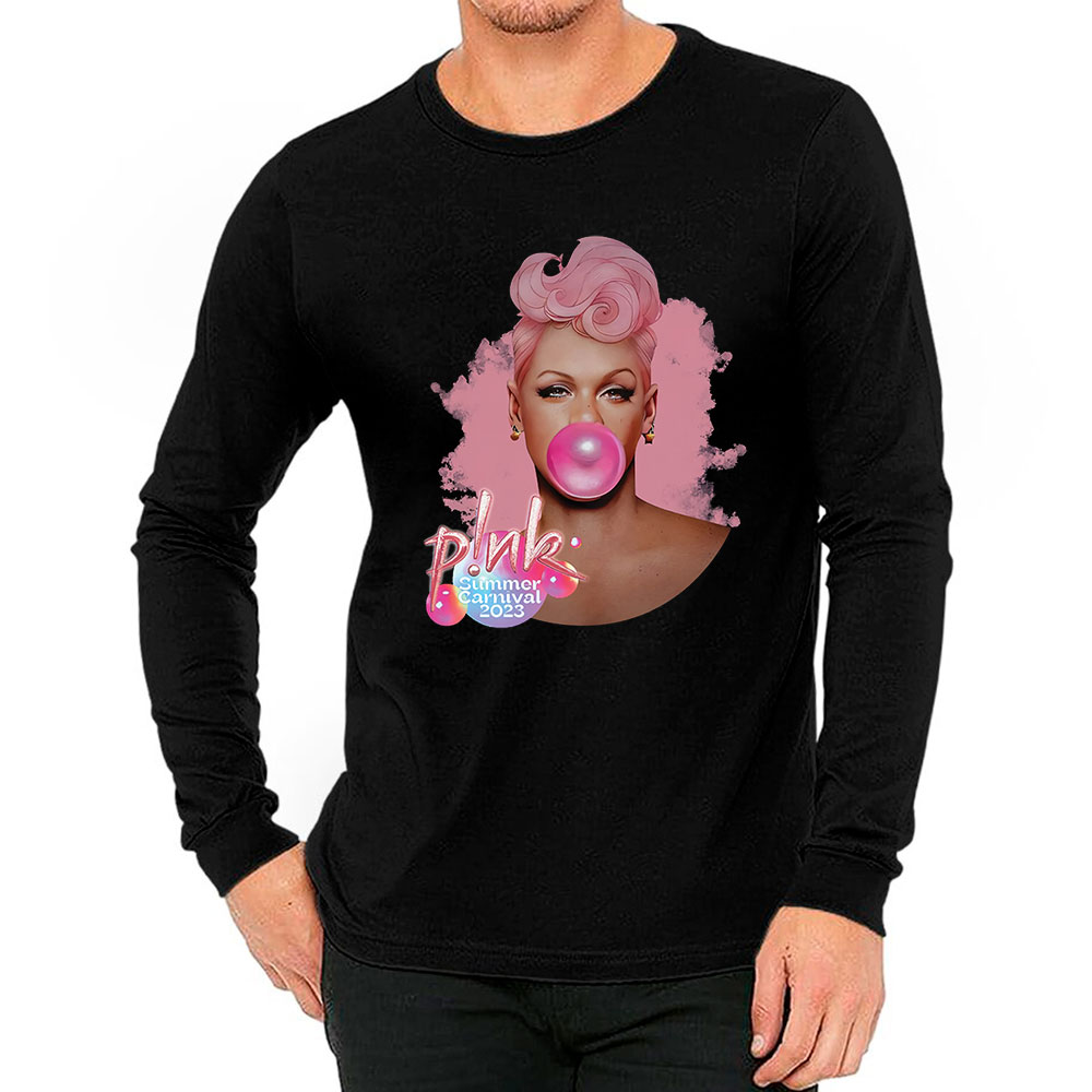 Limited Pink Concert Long Sleeve For Music Tour 2023