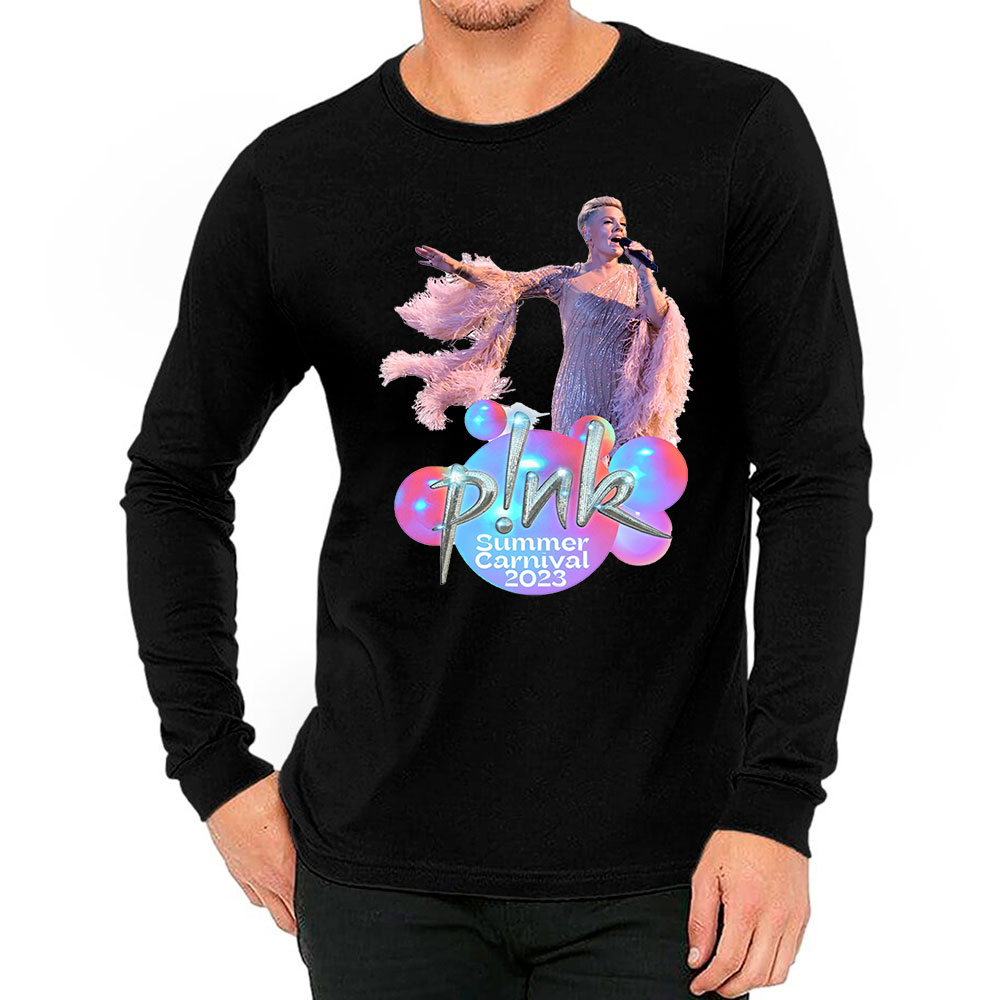 Music Tour 2023 Pink Concert Long Sleeve For Fans