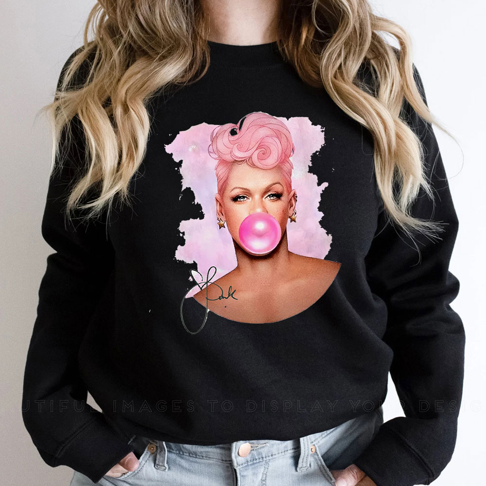 Bubblegum Pink Concert Sweatshirt Gift For Fans
