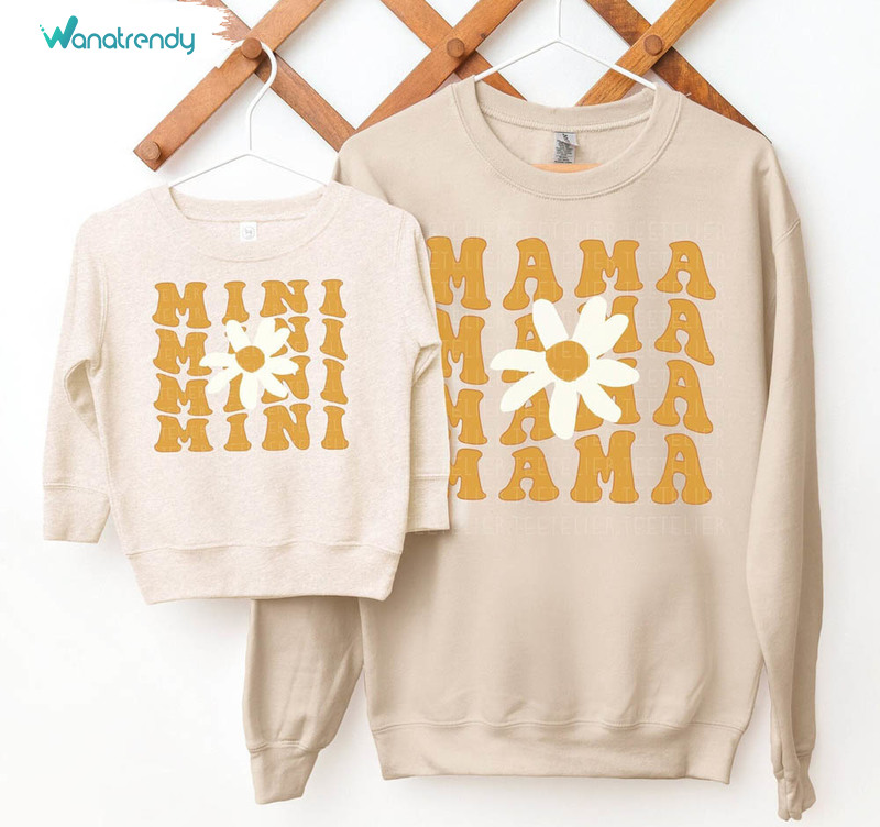 Groovy Daisy Mama And Mini Sweatshirt