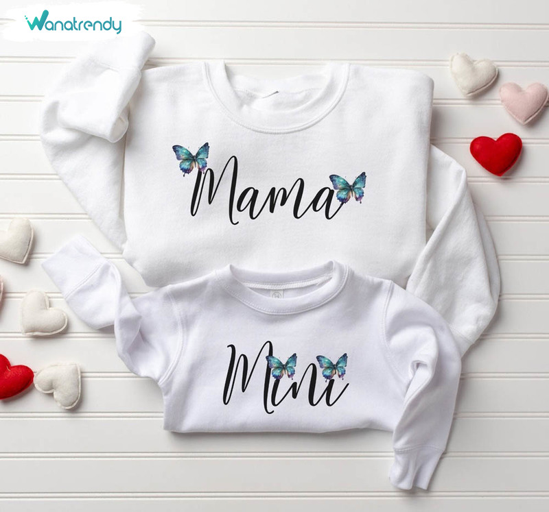 Limited Butterfly Mama And Mimi Sweatshirt